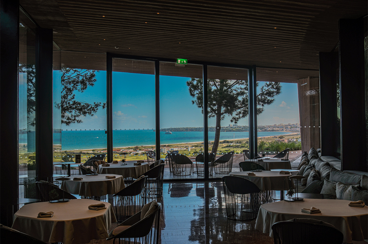 A vista do Al Sud é uma das protagonistas do jantar