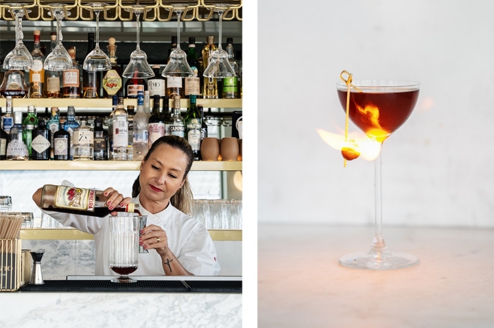 Flavi Andrade conta histórias no seu Cacilheiro juntando rum, ginginha, vinho de Carcavelos e bitter