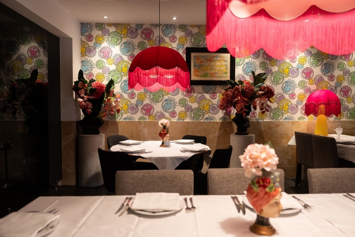 A decoração do Rei dos Leitões vai mudando consoante a estação