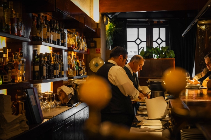 Barra del restaurante