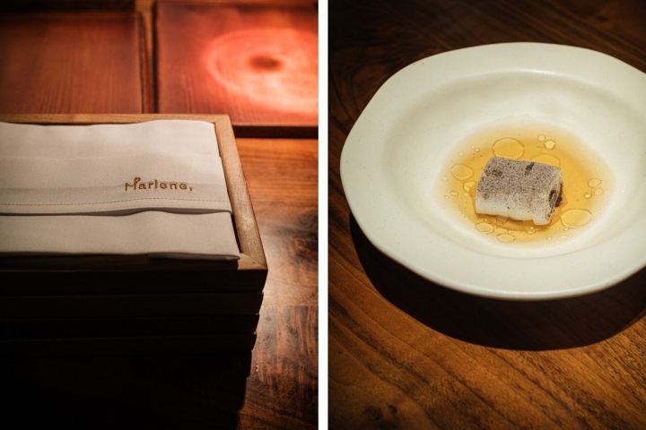 A feijoada de lula depurada, mas intensa, é um ponto alto do menu