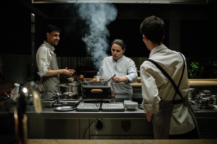 Marlene cria quatro menus de degustação por ano, um por cada estação