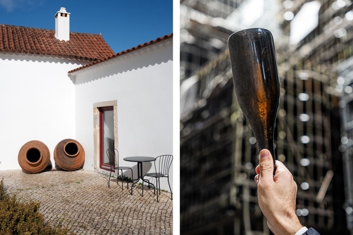 Além das visitas à adega e das provas de vinhos, a Quinta da Lapa é dos poucos produtores no Tejo com opção de alojamento