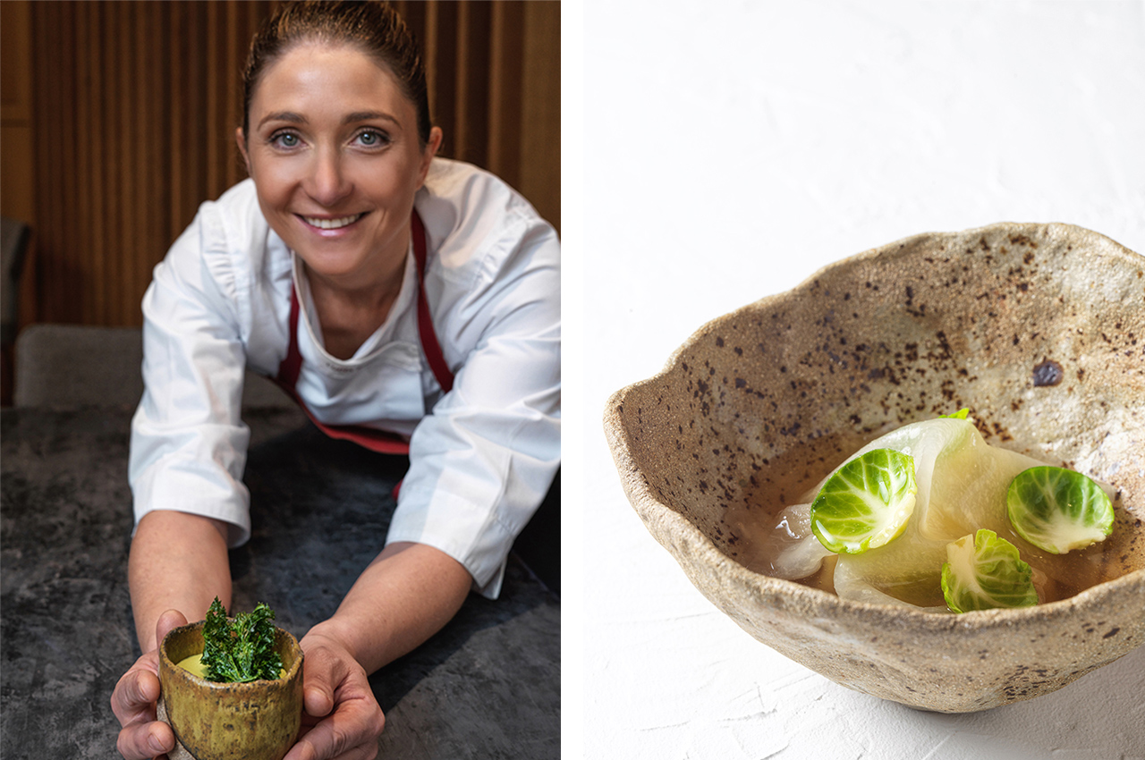 A chef Lucía Freitas (A Tafona, 2 sóis Guia Repsol Espanha 2025)