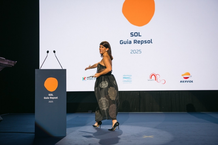 A anfitriã Inês Lopes Gonçalves