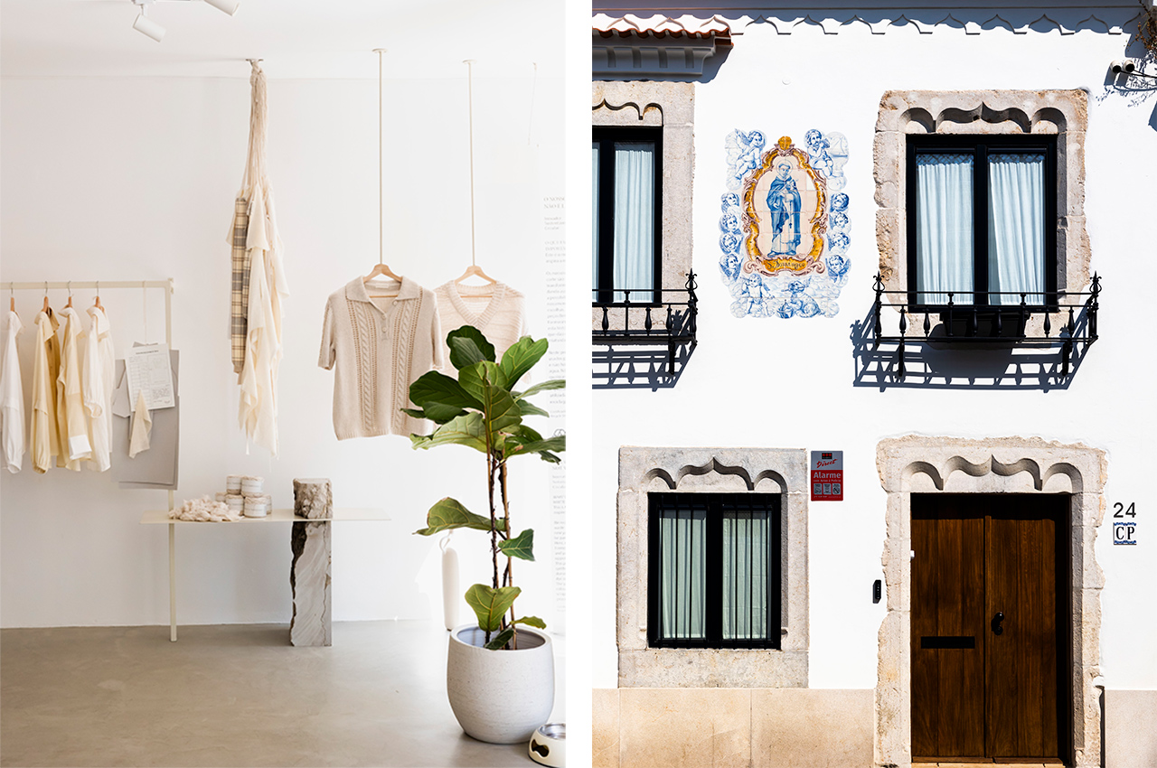    A designer de moda Benedita Formosinho integra as marcas presentes n´O Relógio - Slow Retail .