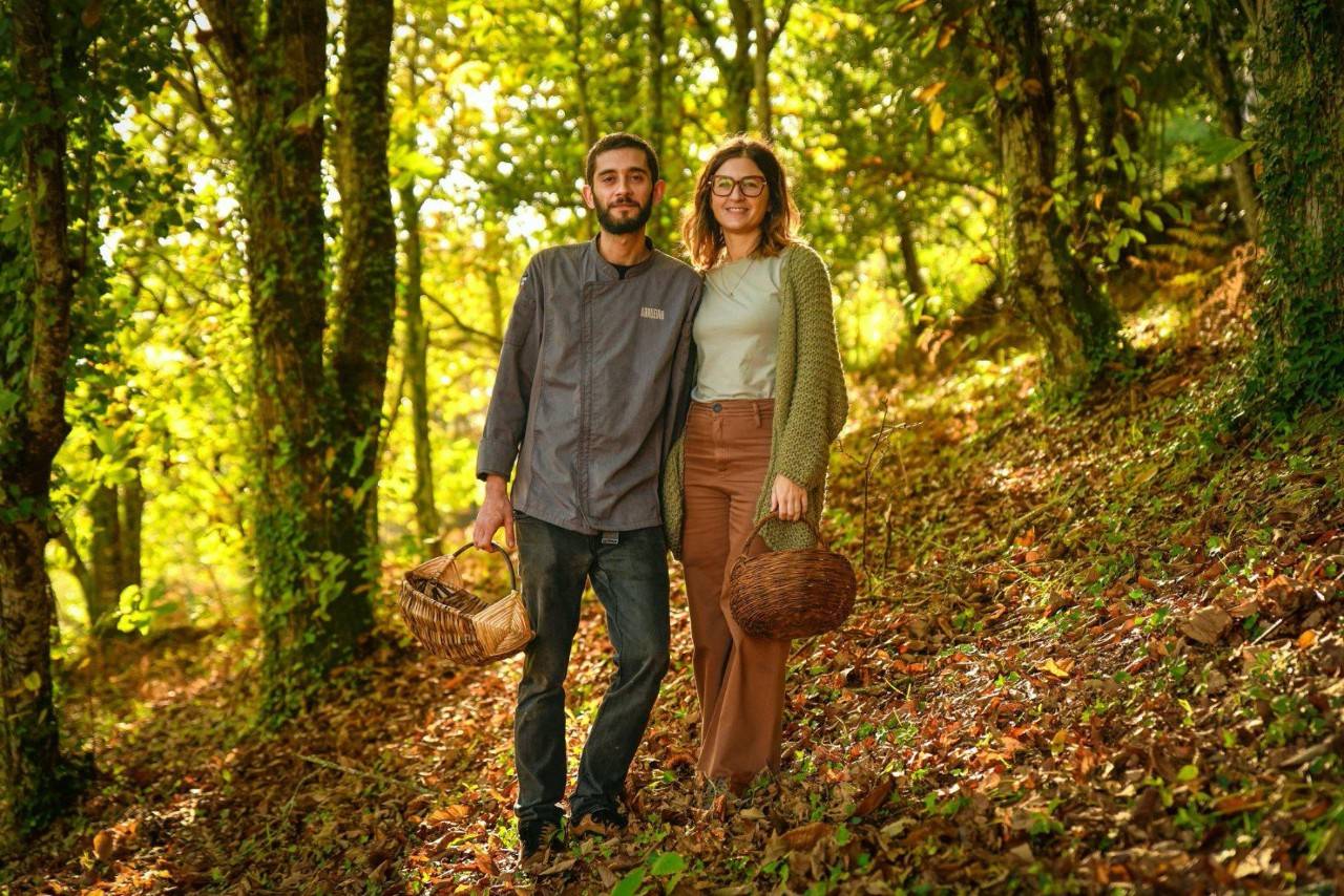 Víctor Basante y Luisa García, propietarios de Arrueiro (Laxe, A Coruña).