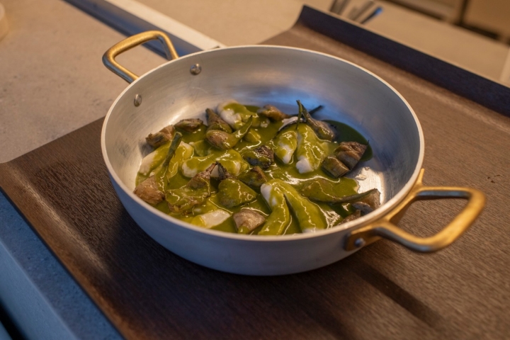 Cañitas al Fresco alcachofas