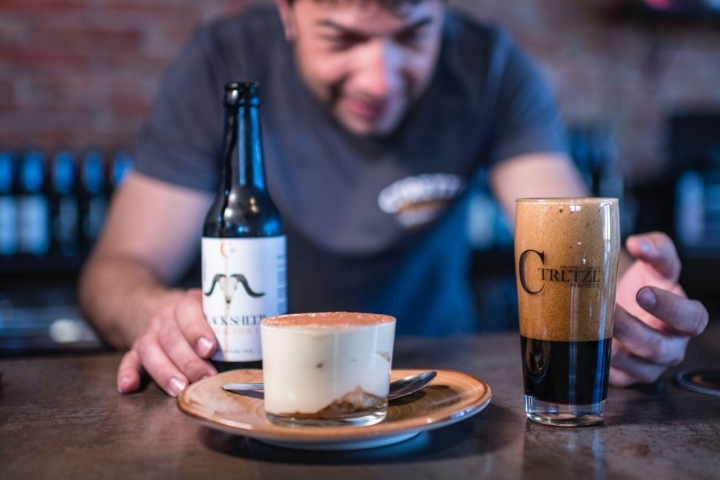 El postre birramisú de Ctretze Pirineus