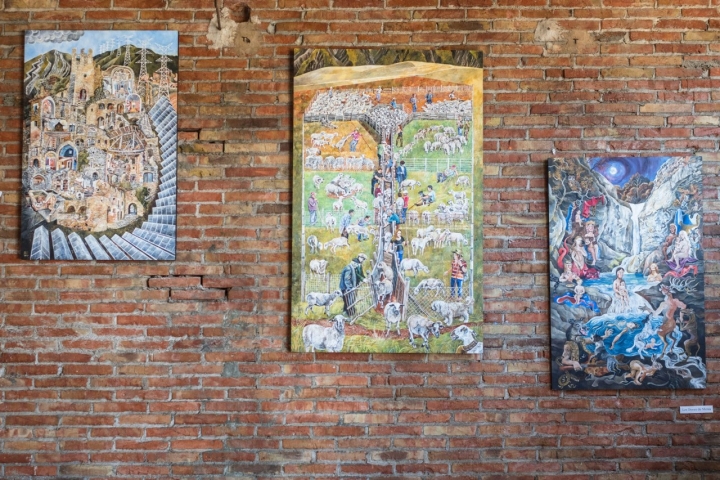 Exposición de cuadros en Ctretze Pirineus