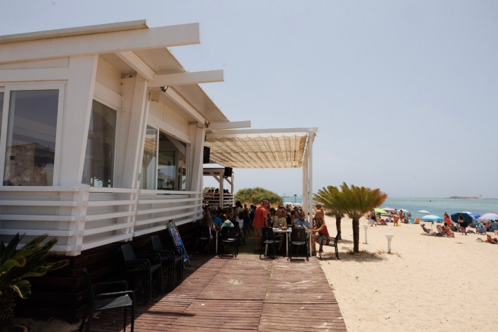 Chiringuitos de Chiclana Bongo acceso