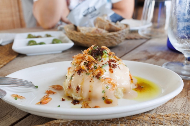 El camarón, coronando platos más elaborados