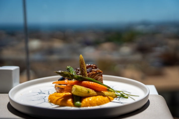 Menús del día vistas Mallorca Almudaina salmón