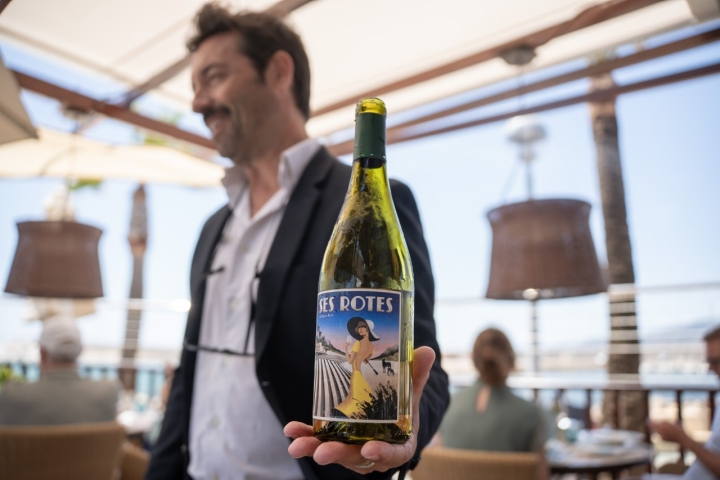 Menús con vistas Palma Portitxol vino