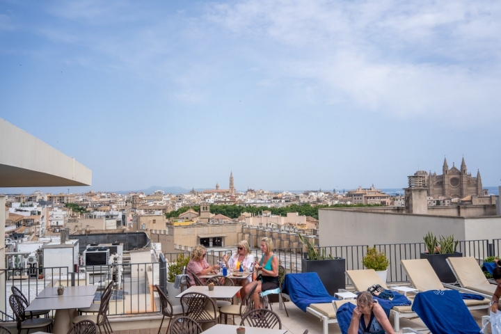 Menús del día vistas Mallorca L'Atic terraza