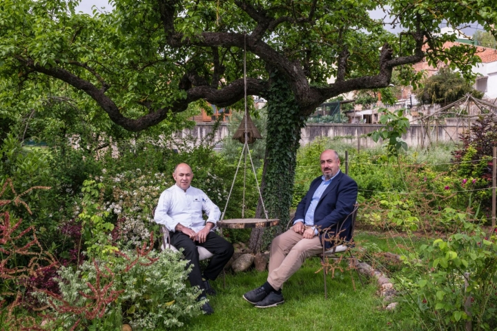 Los hermanos Ignacio y Carlos Echapresto.