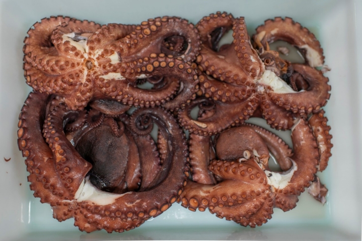 Restaurante O Castro pulpo 