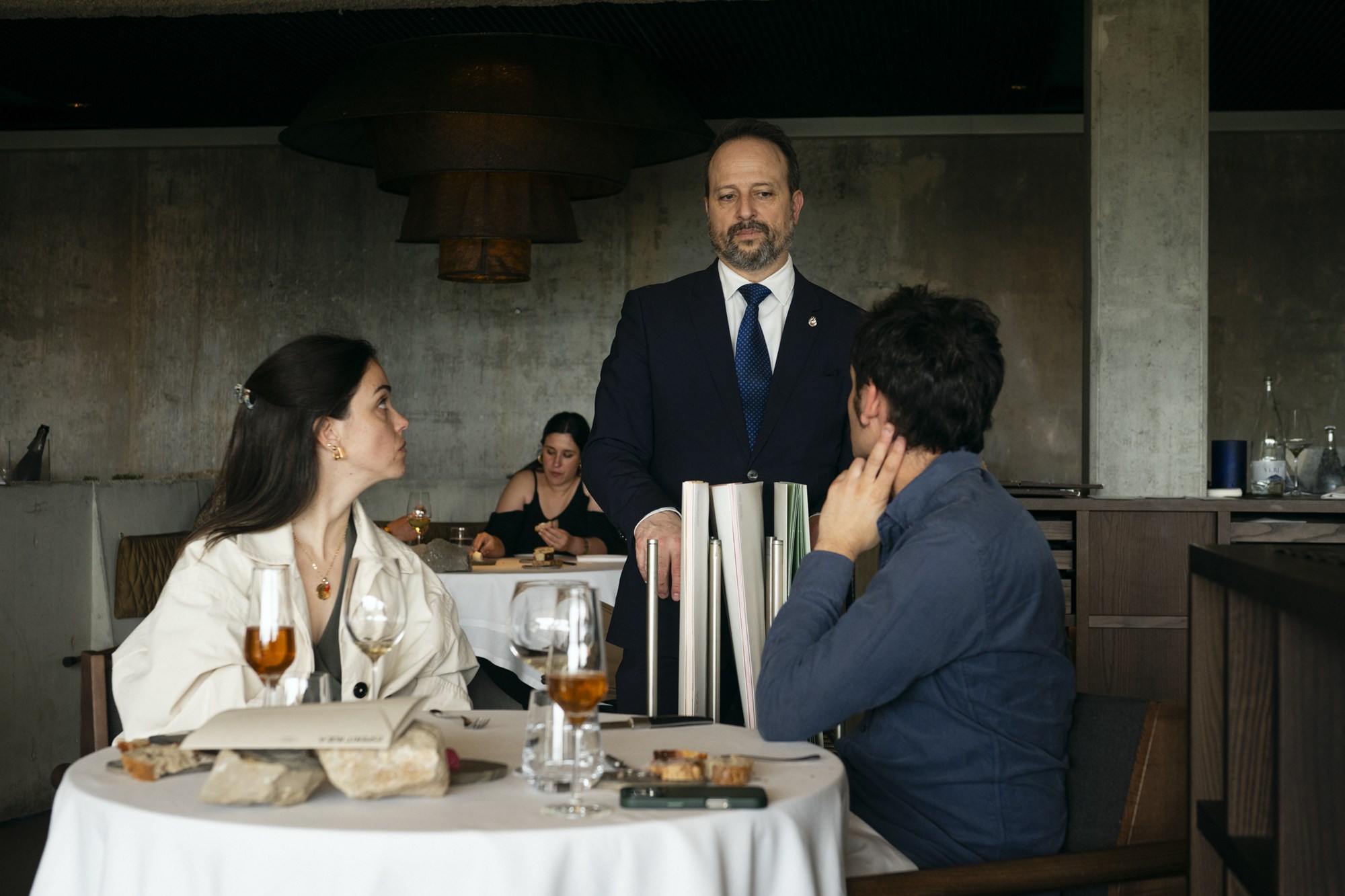 Todo está pensando para evitar ruido entre las mesas cercanas.
