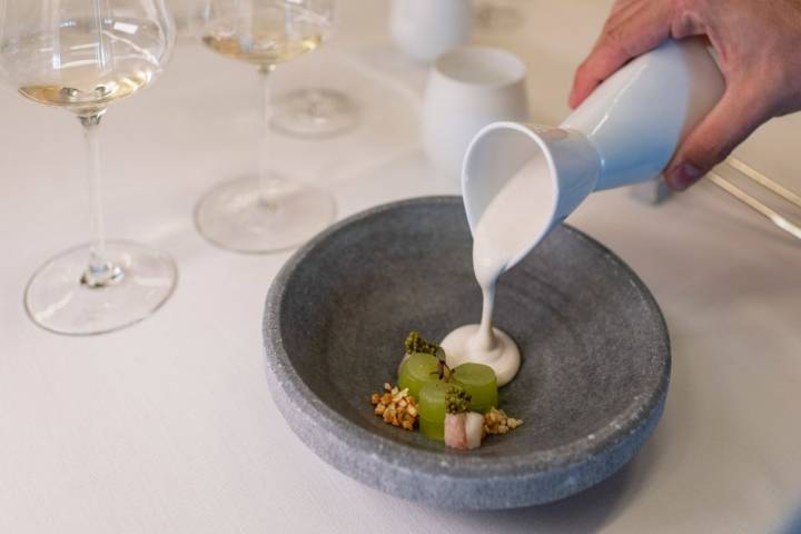 La sopa cana, uno de los platos favoritos del chef.