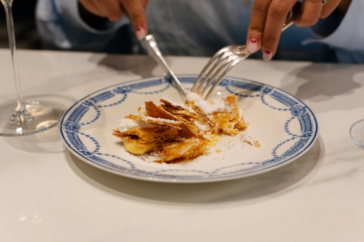 Restaurante Casa Chuchu milhojas