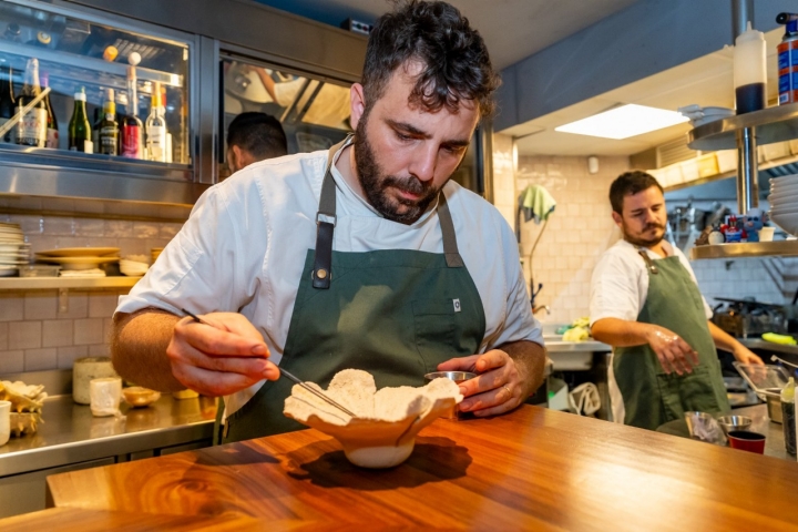 Restaurante Sr Cangrejo chef Jesús León