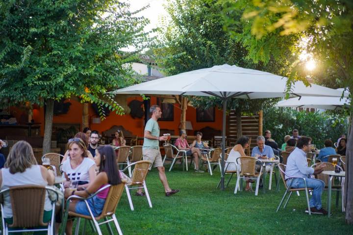 Terraza de La Tarara en Valladolid.