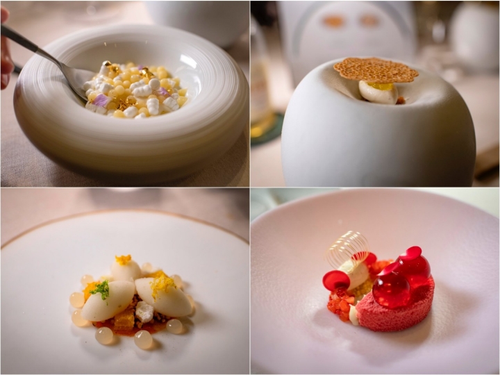 Postres del restaurante 'Voro'.