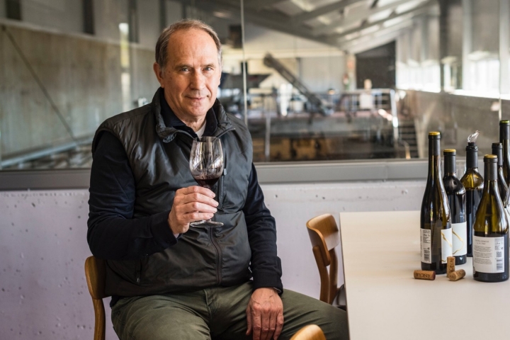 Raül Bobet, propietario de la bodega Castell d'Encús, Pallars Jussá de Lleida.