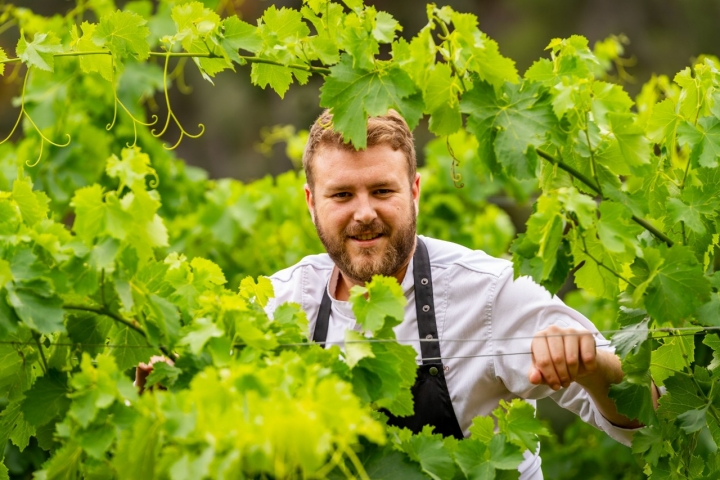 Josep Queralt, el joven chef del hotel.