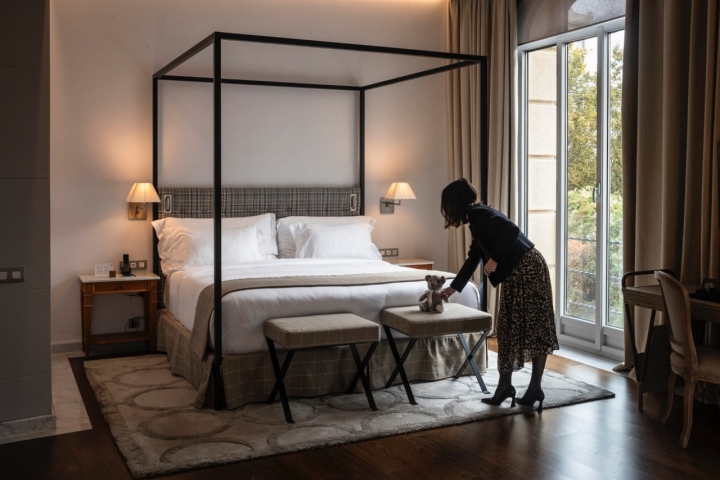 habitación del hotel Urso (Madrid).