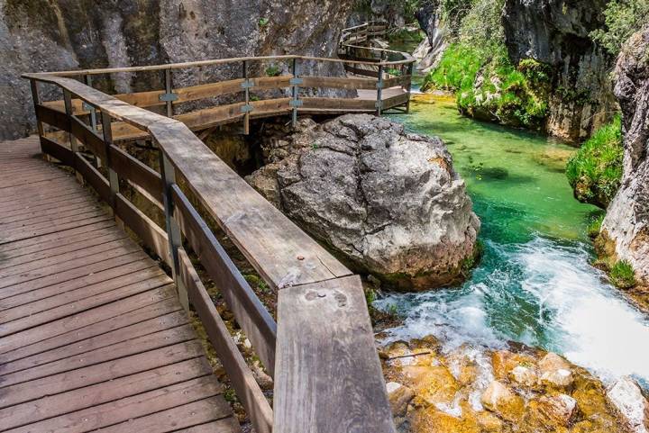 La Cerrada de Elías es la parte más espectacular de la ruta. Foto: Shutterstock.