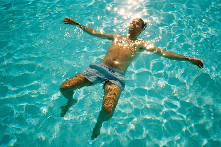 Alfred García piscina