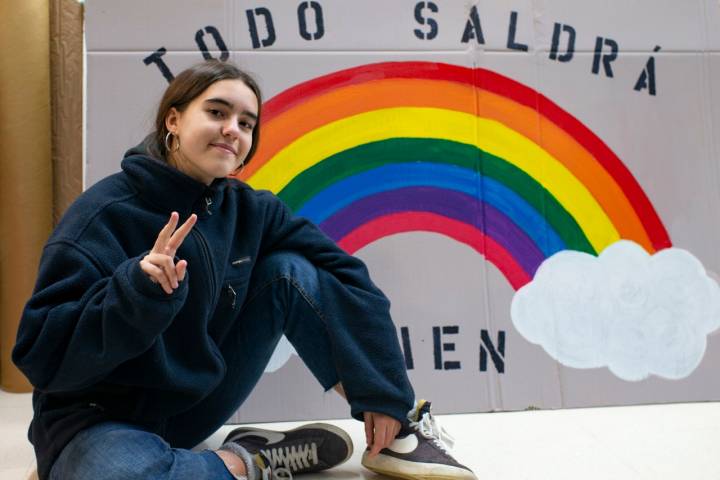 Un aplauso visual para todos los vecinos.