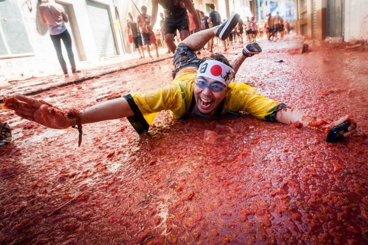 Es hora de tirarse en plancha sobre los ríos de tomate.