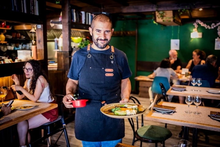 En 'Crepería Lilot' apuestan por este arte.