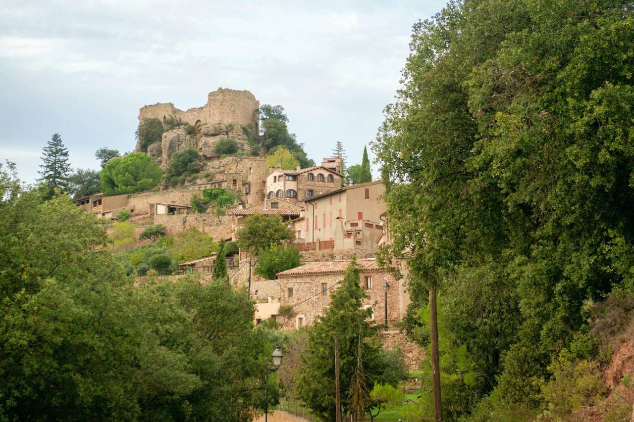 Vista de Granera, en la comarca del Moianès (Barcelona).