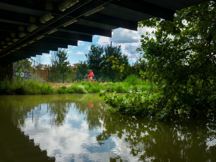 Son muchos los puentes que encontramos en la ruta.