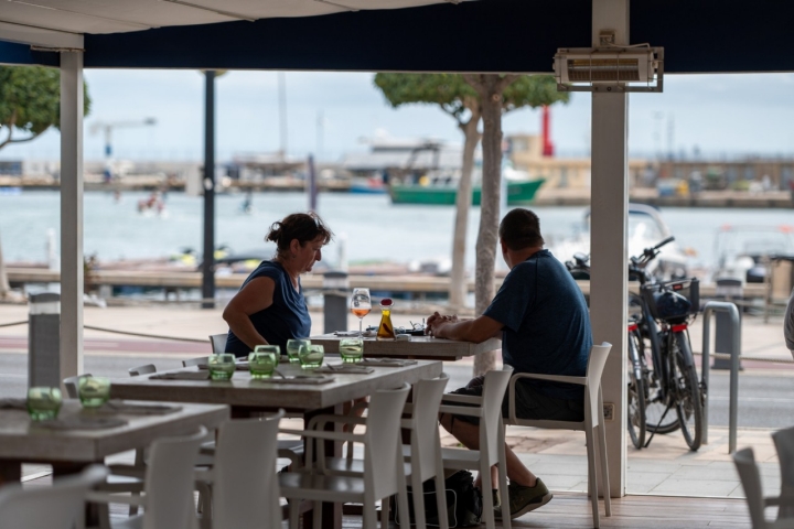 Cambrils terraza puerto
