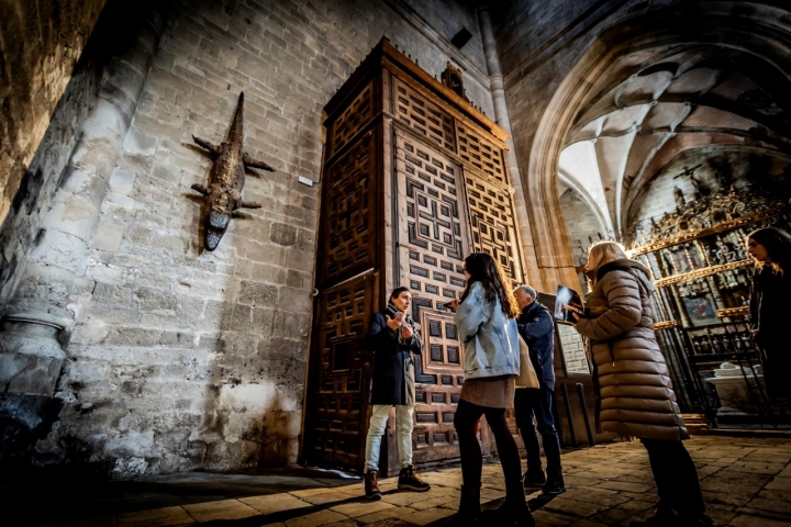 Aquí al caimán se le llama lagarto.