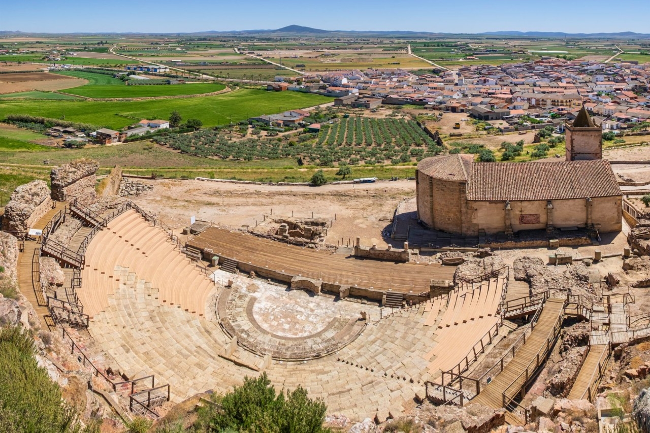 El teatro romano de Medellín, una de sus joyas históricas.