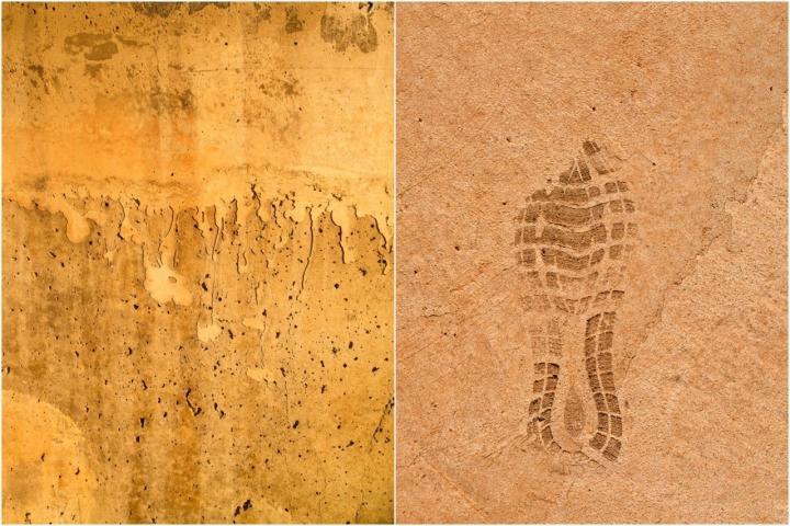 Ejemplos de aplicación del ferro sobre cemento