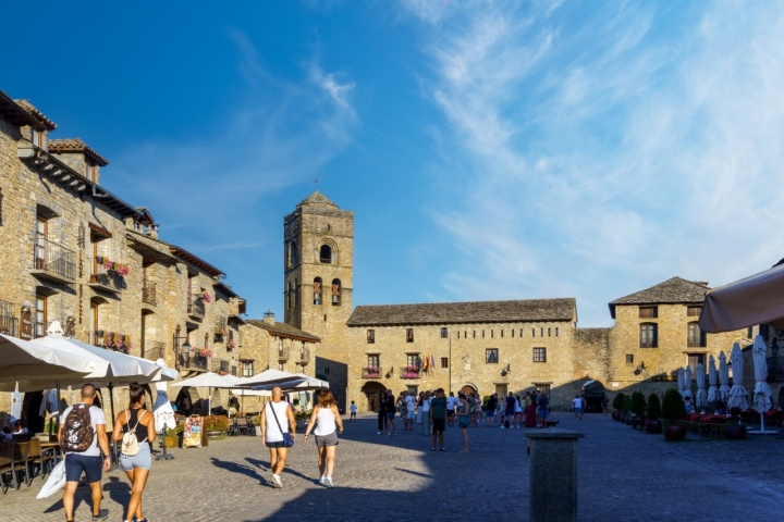 Aínsa-Sobrarbe, en la comarca altoaragonesa de Sobrarbe.