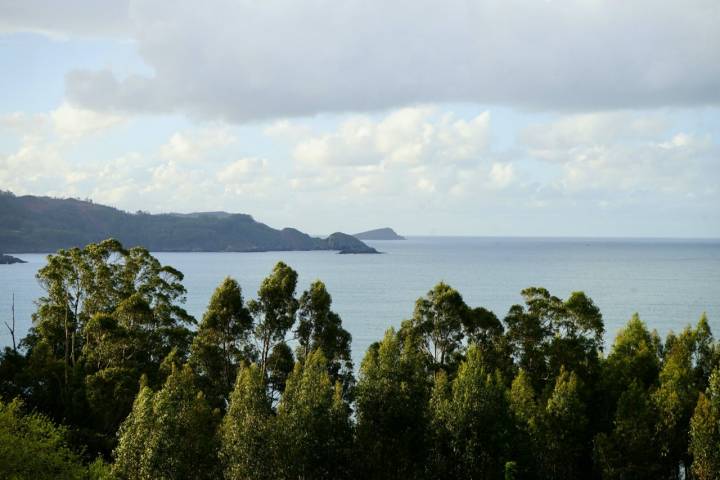 Vista de la costa lucense