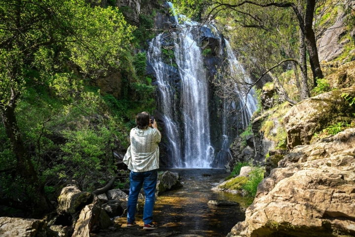 Rutas comarca O Deza (Pontevedra) cascada